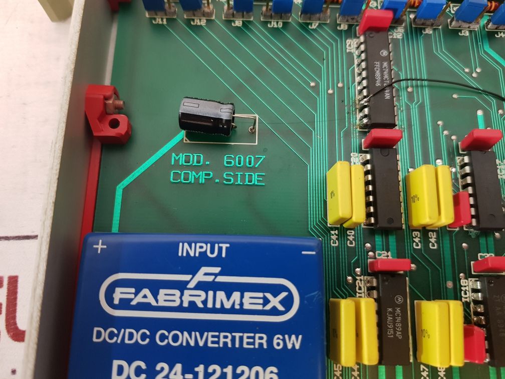 Carlo Gavazzi 6007 Pcb Card 43032