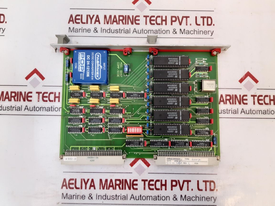 Carlo Gavazzi 6007 Pcb Card