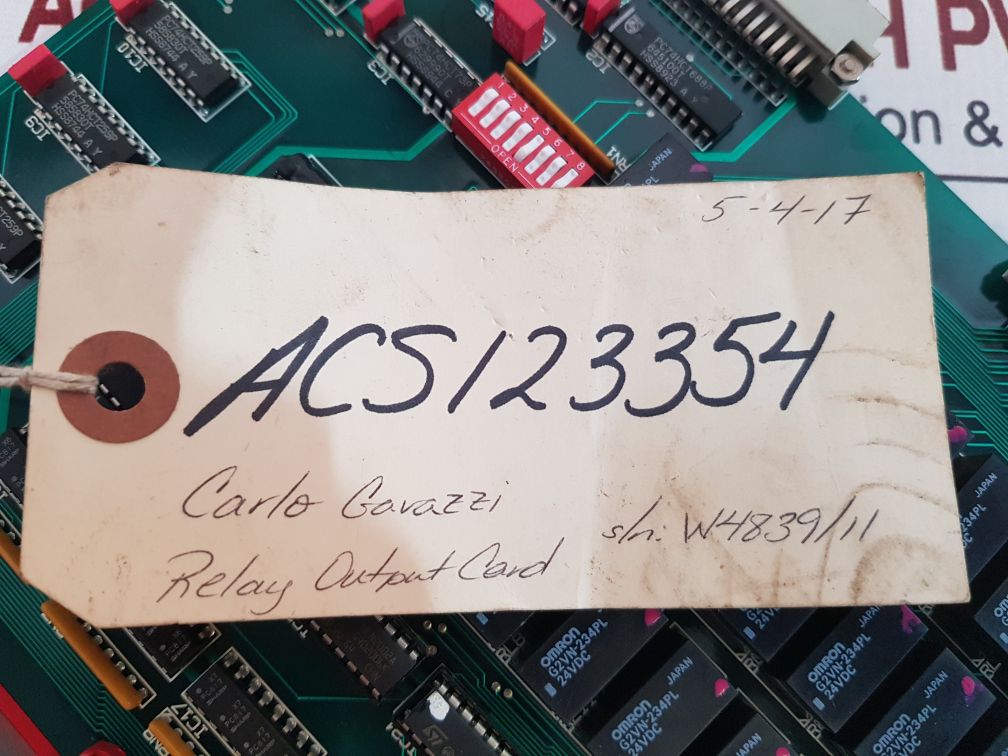 Carlo Gavazzi 6008 Relay Output Card