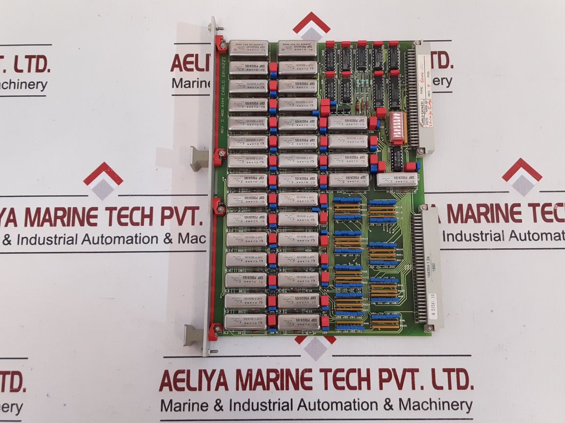 Carlo Gavazzi 91.6.004.000 Pcb Card 6004