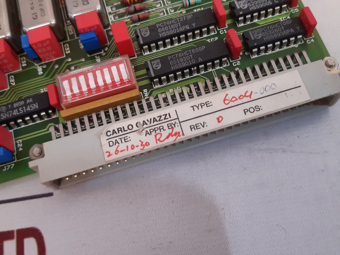 Carlo Gavazzi 91.6.004.000 Pcb Card 6004