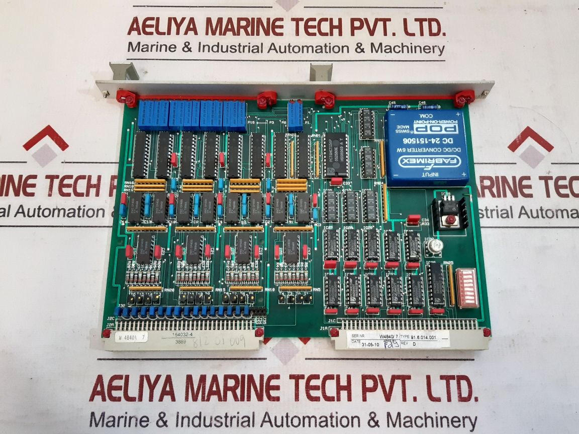 Carlo Gavazzi 6014 Pcb Card 91.6.014.001