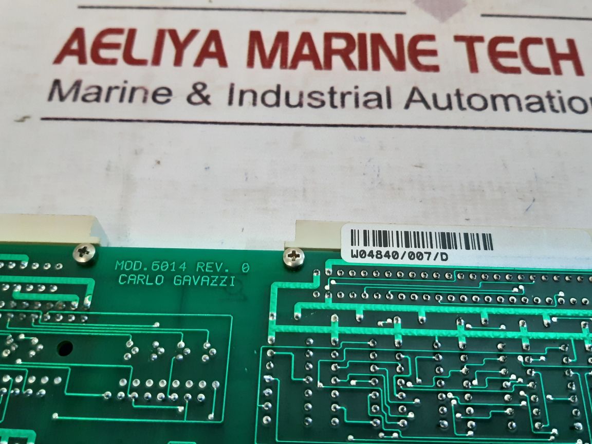 Carlo Gavazzi 6014 Pcb Card 91.6.014.001
