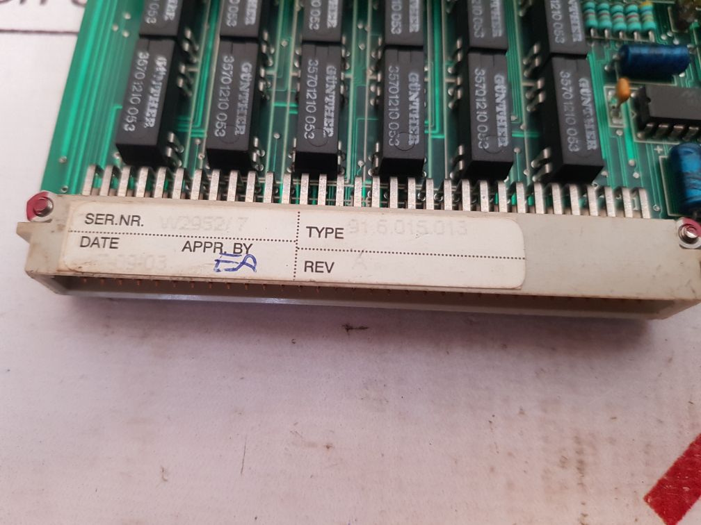 Carlo Gavazzi 91.6.016.013 Pcb Card