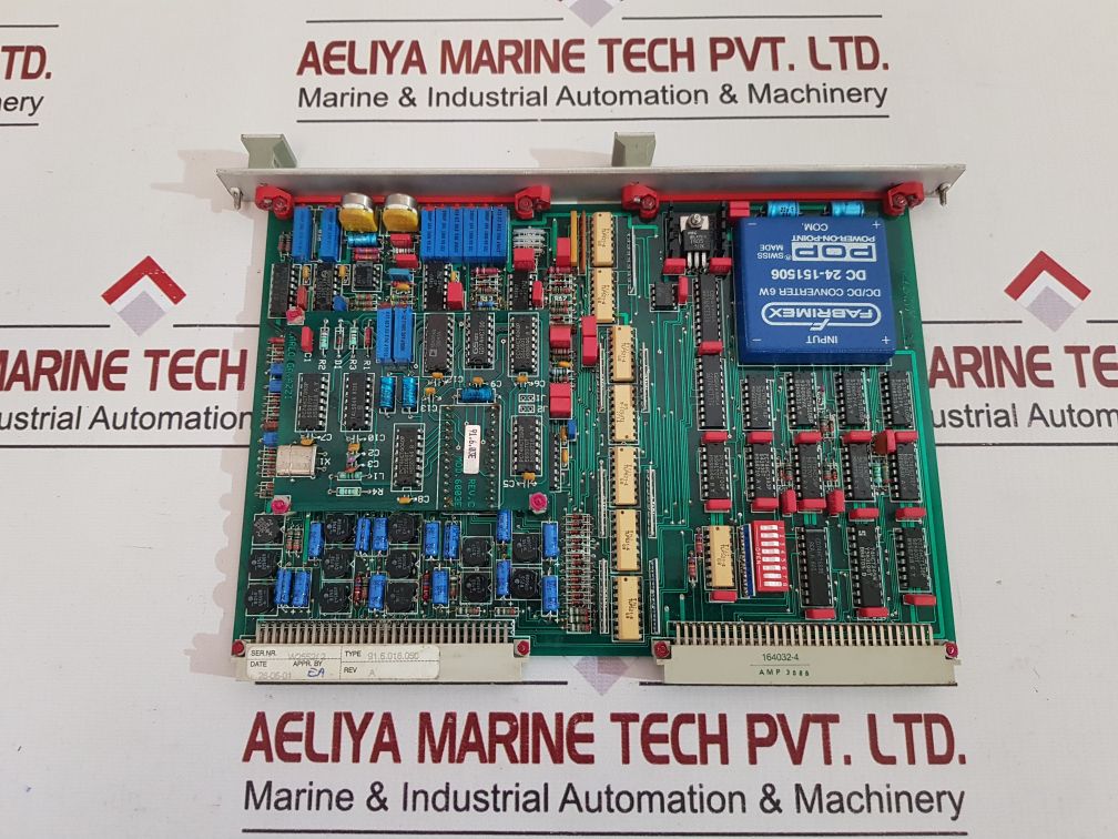 Carlo Gavazzi 91.6.018.050 Pcb Card 6003E