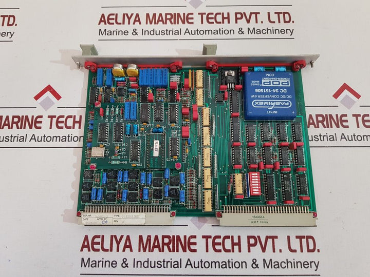 Carlo Gavazzi 91.6.018.050 Pcb Card 6003E