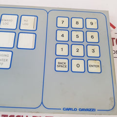 Carlo Gavazzi 93.6.020.000 Rev B Operator Keyboard Cdd-600
