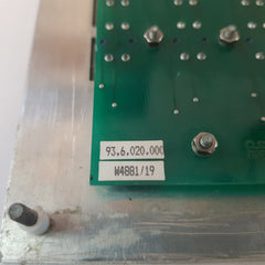 Carlo Gavazzi 93.6.020.000 Rev B Operator Keyboard Cdd-600