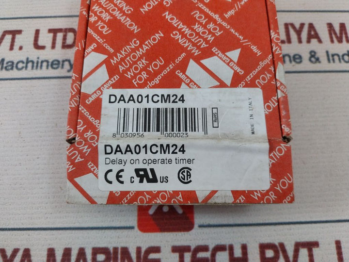 Carlo Gavazzi Daa01Cm24 Delay On Operate Timer