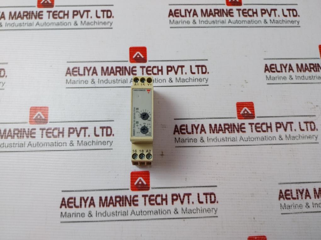Carlo Gavazzi Daa51Cm24B001 Delay On Operate Timer 24-240Vac 50-60Hz