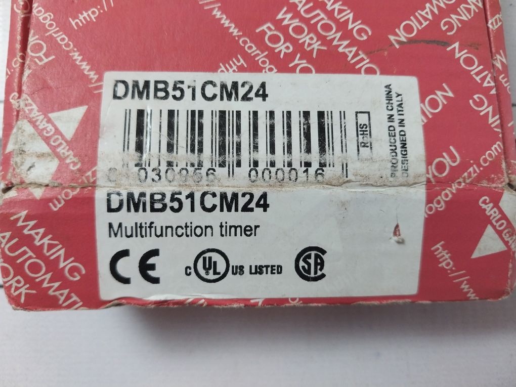 Carlo Gavazzi Dmb51Cm24 Multifunction Timer
