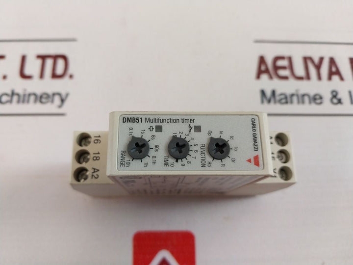 Carlo Gavazzi Dmb51Cm24 Multifunction Timer 240V 1/2Hp