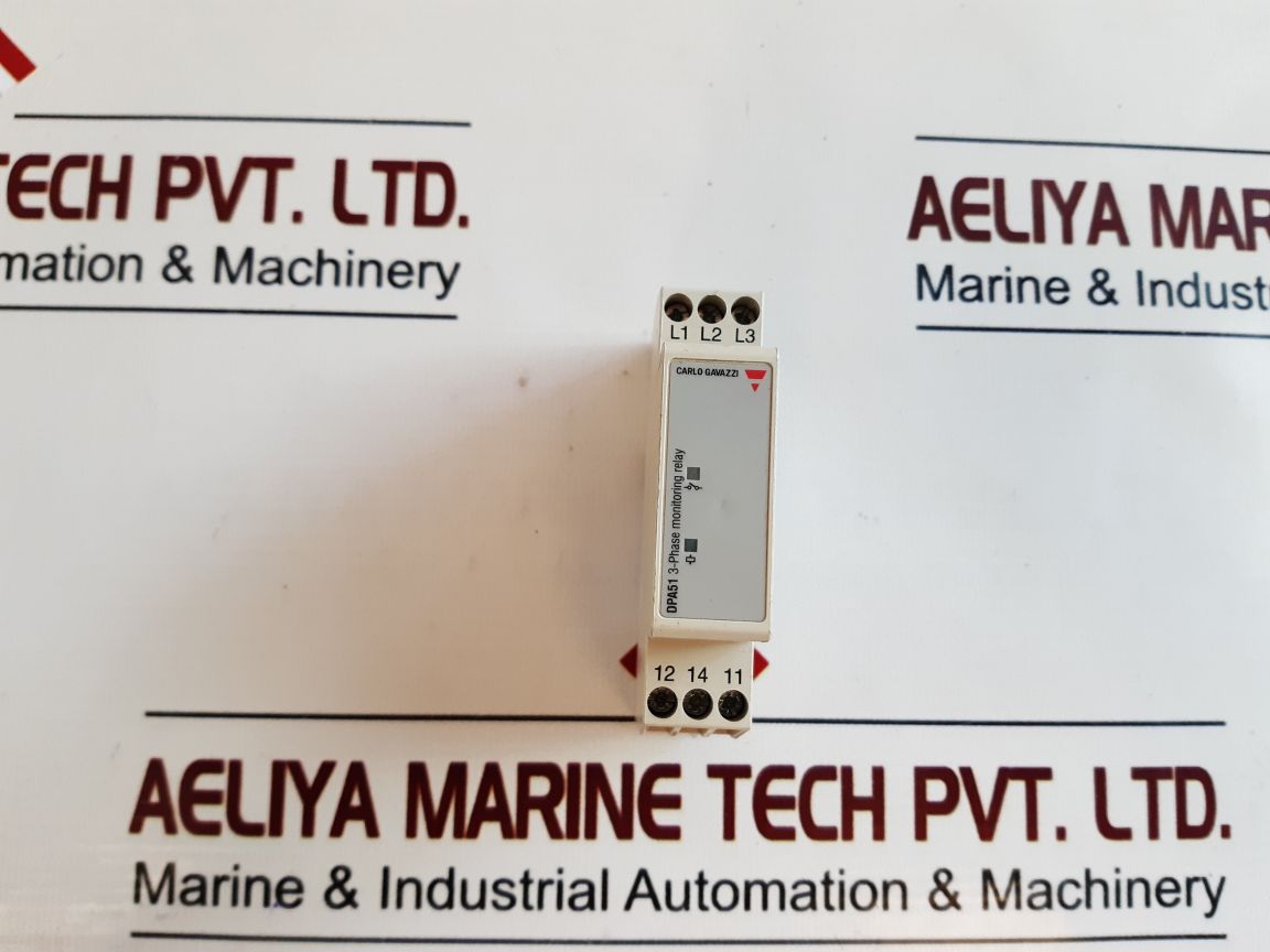 Carlo Gavazzi Dpa51Cm44 3-phase Monitoring Relay