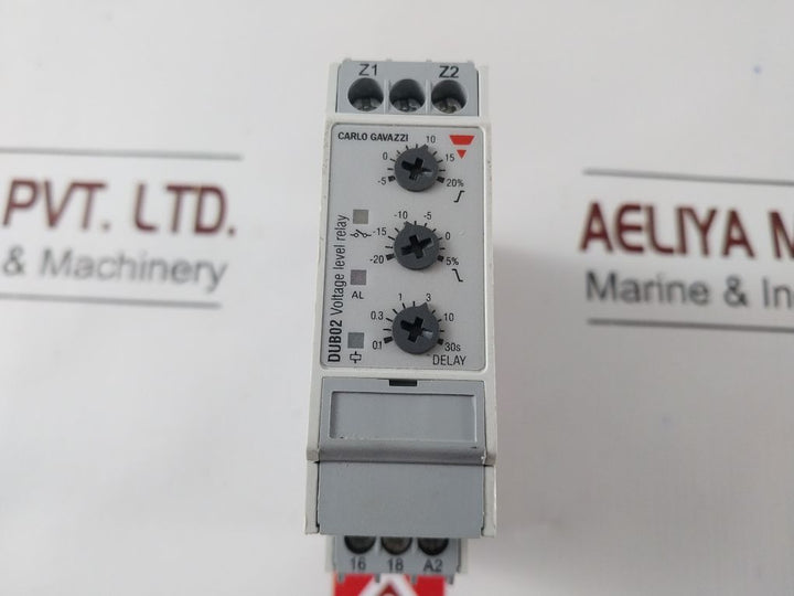 Carlo Gavazzi Dub02Ct23 Voltage Level Relay