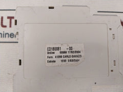 Carlo Gavazzi Dwb01Cm4810A 3-phase Load Guard Relay