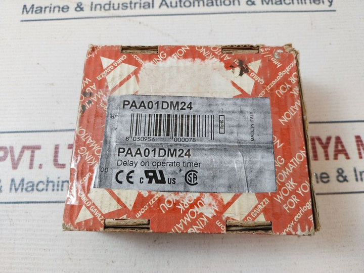 Carlo Gavazzi Paa01Dm24 Delay On Operate Timer 1-10 0.1S-10H