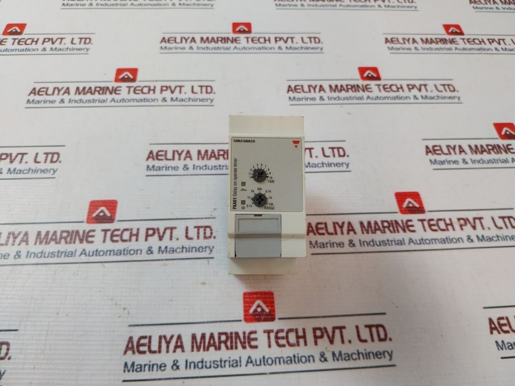 Carlo Gavazzi Paa01Dm24 Delay On Operate Timer 24-240 VacDc 50-60Hz
