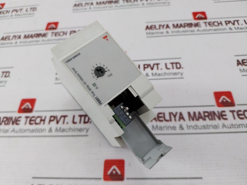 Carlo Gavazzi Pbb01Dm24 True Delay On Release Timer 24-240 Vac/Dc 50-60Hz
