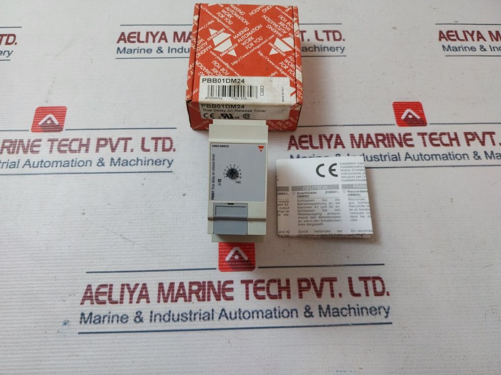 Carlo Gavazzi Pbb01Dm24 True Delay On Release Timer Ip 20