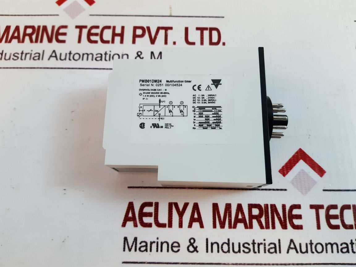 Carlo Gavazzi Pmb01Dm24 Multifunction Timer