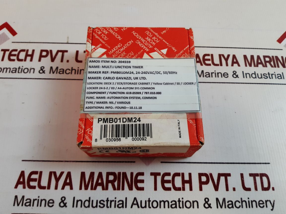 Carlo Gavazzi Pmb01Dm24 Multifunction Timer