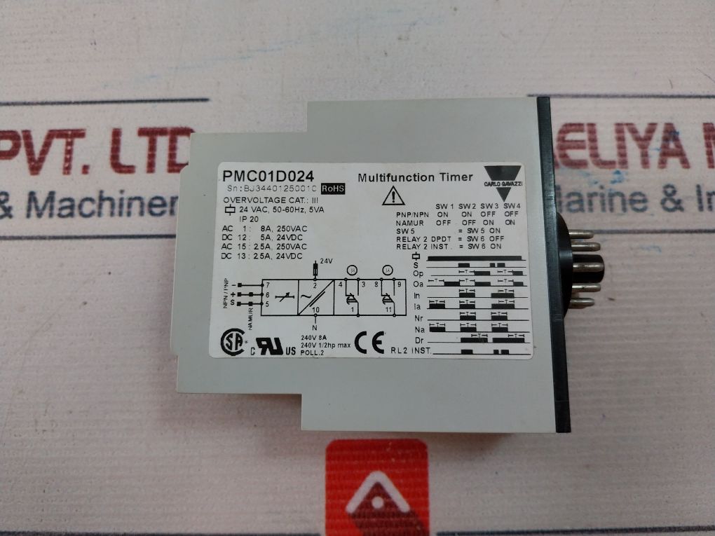 Carlo Gavazzi Pmc01D024 Multifunction Timer