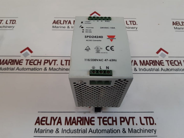 Carlo Gavazzi Power Supply Spd242401 AcDc Converter
