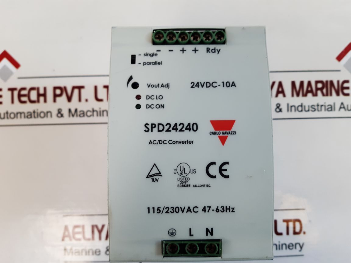 Carlo Gavazzi Power Supply Spd242401 AcDc Converter
