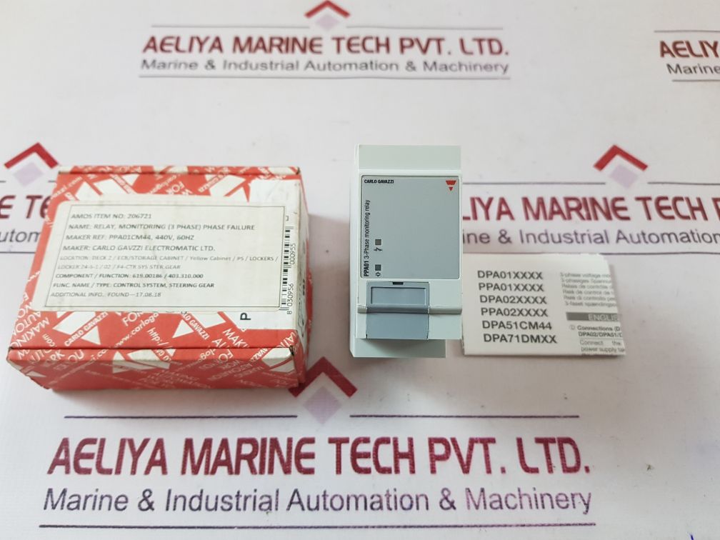 Carlo Gavazzi Ppa01Cm44 3-phase Monitoring Relay
