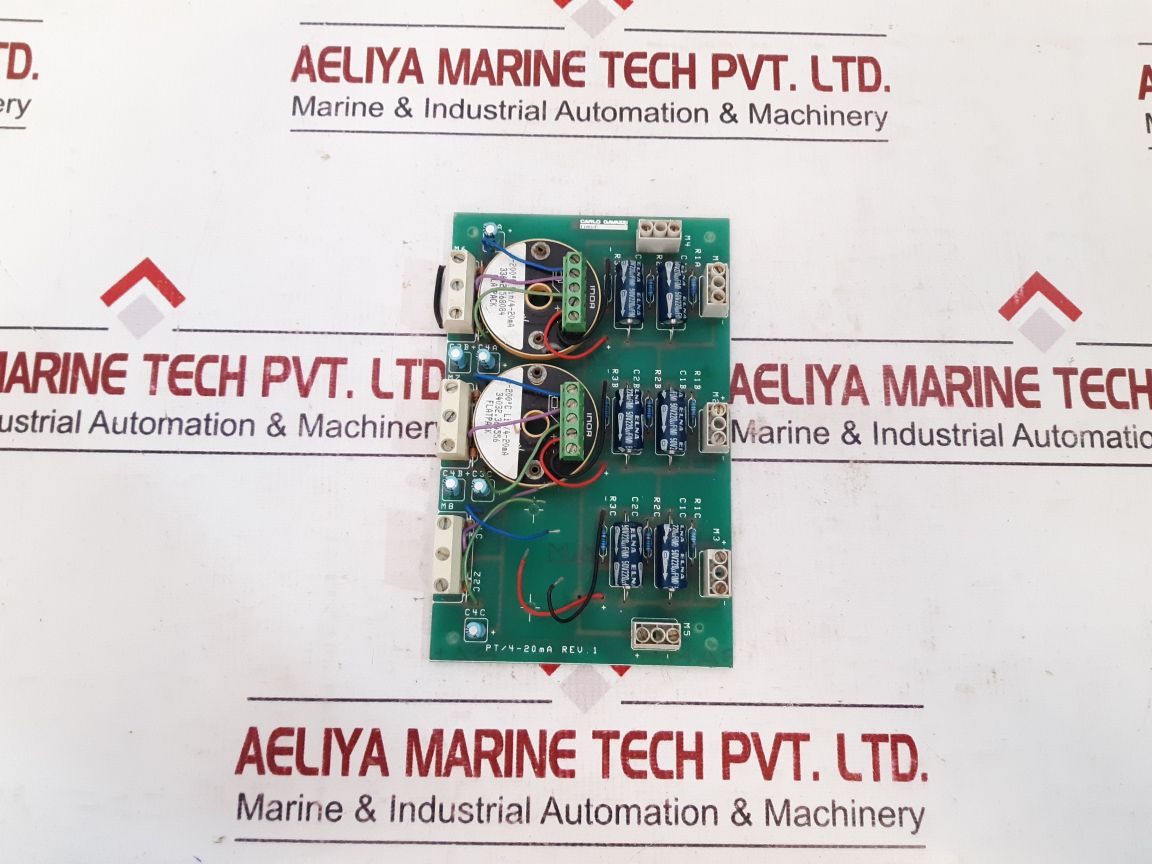 Carlo Gavazzi Pt4-20 Ma Pcb Card