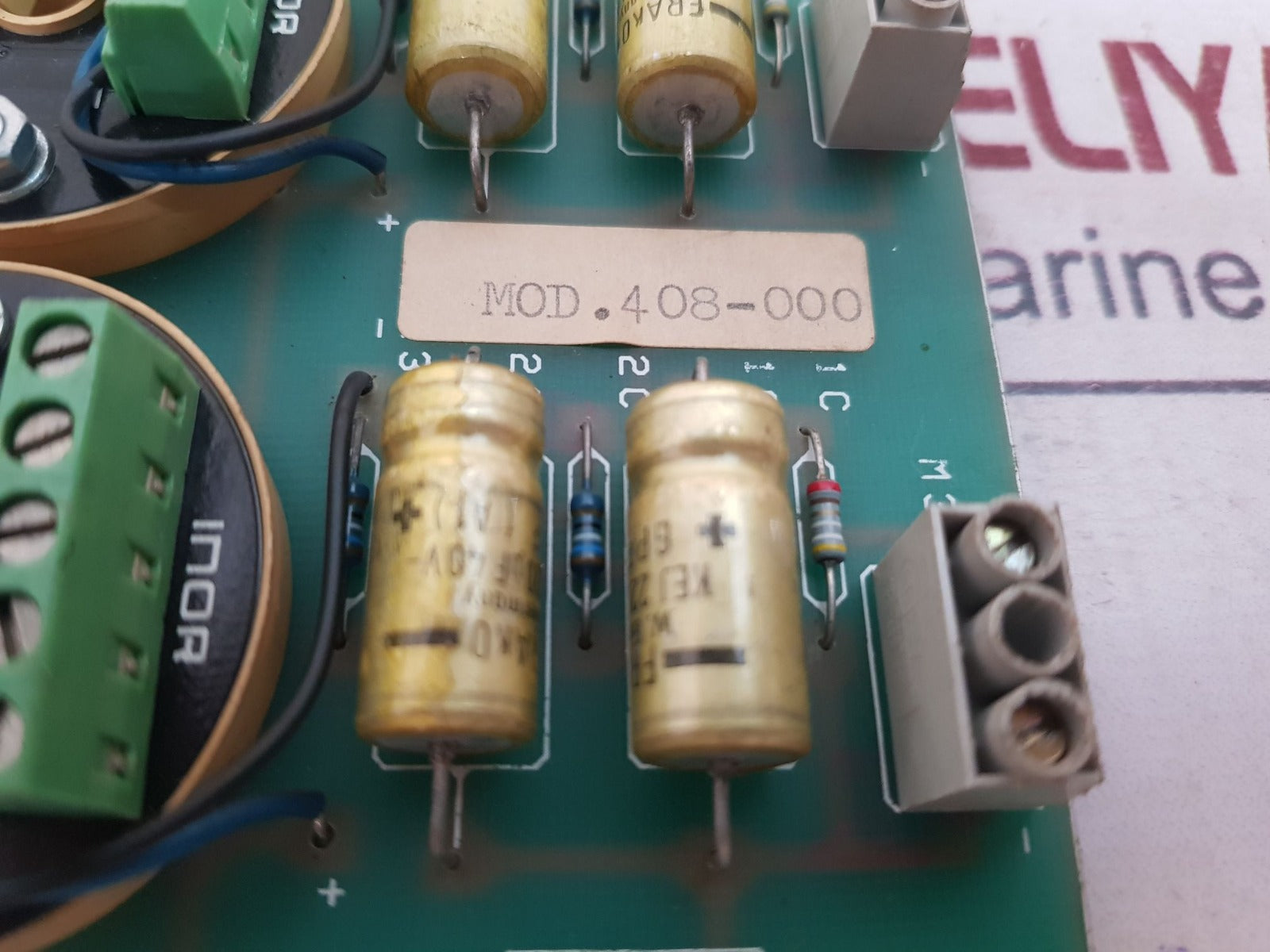 Carlo gavazzi pt/4-20ma pcb card rev.1