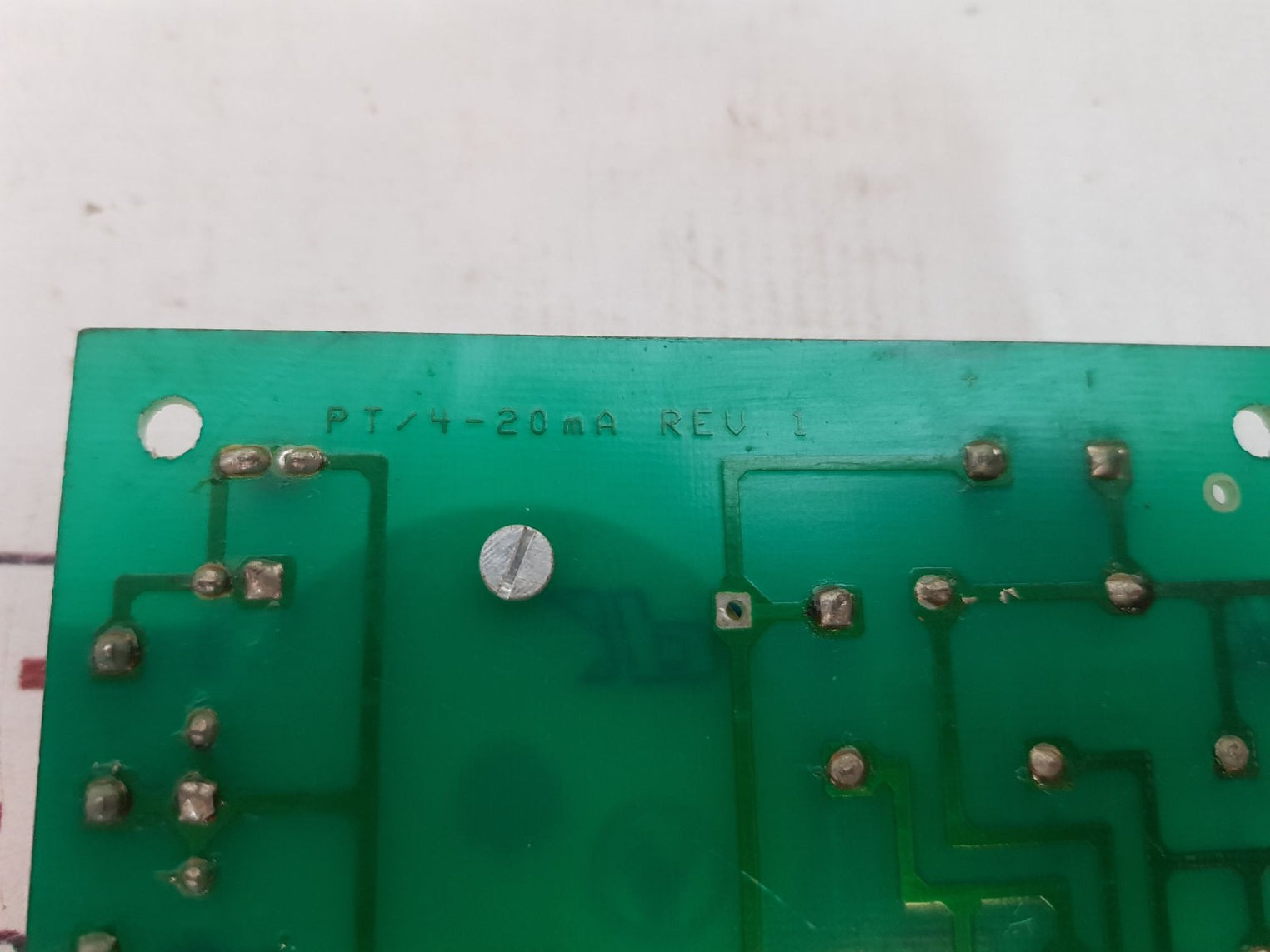Carlo gavazzi pt/4-20ma pcb card rev.1