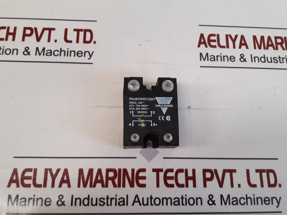 Carlo Gavazzi Ra4875Hd12S01 Solid State Relay