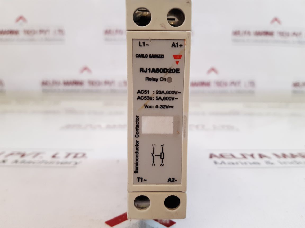 Carlo Gavazzi Rj1A60D20E Semiconductor Relay
