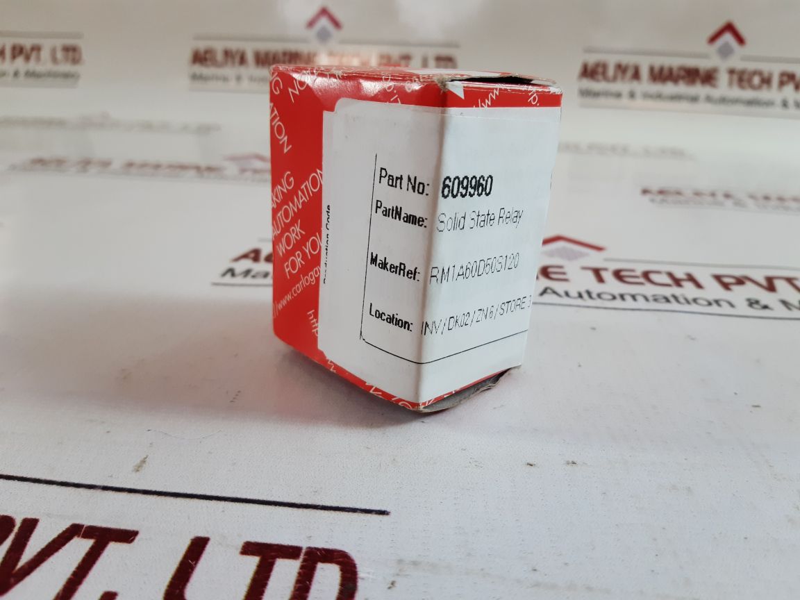 Carlo Gavazzi Rm1A60D50S120 Solid State Relay