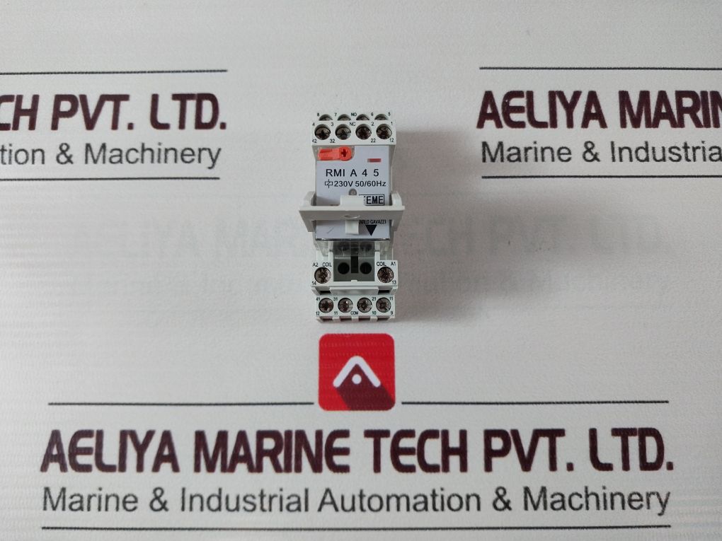 Carlo Gavazzi Rmi A 4 5 Relay With Zmi4Na Socket
