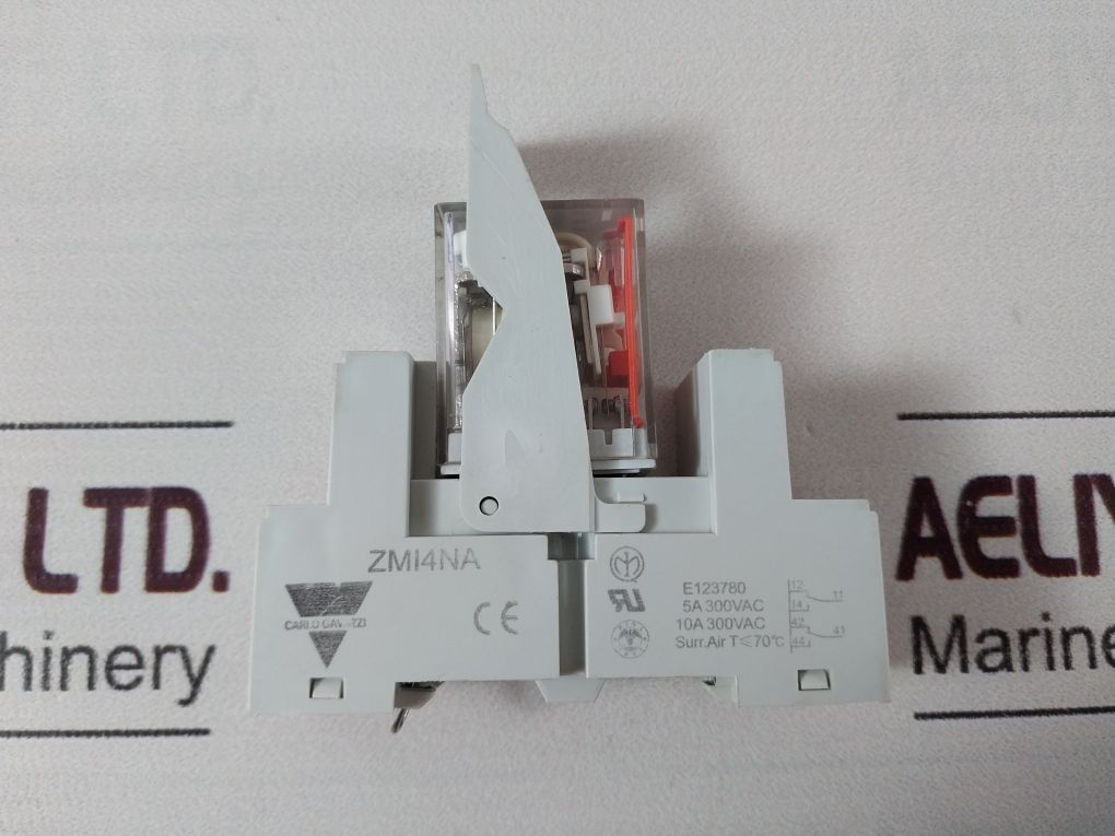 Carlo Gavazzi Rmi A 4 5 Relay With Zmi4Na Socket
