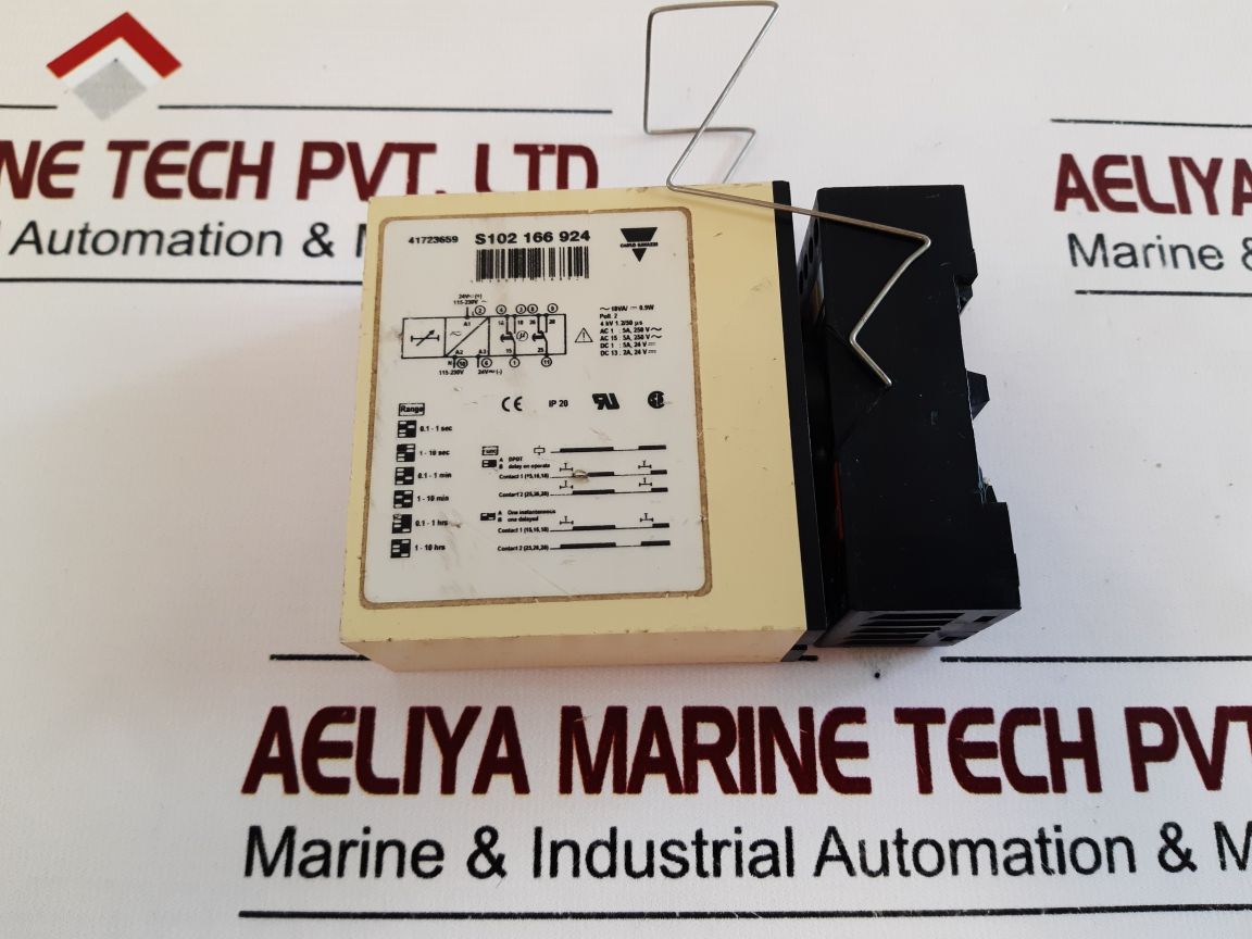 Carlo Gavazzi S102 166 924 Timer With Base