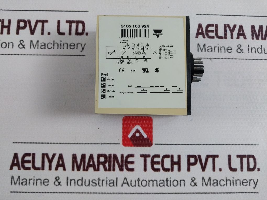 Carlo Gavazzi S105 166 924 Timer 24V~/115-230V