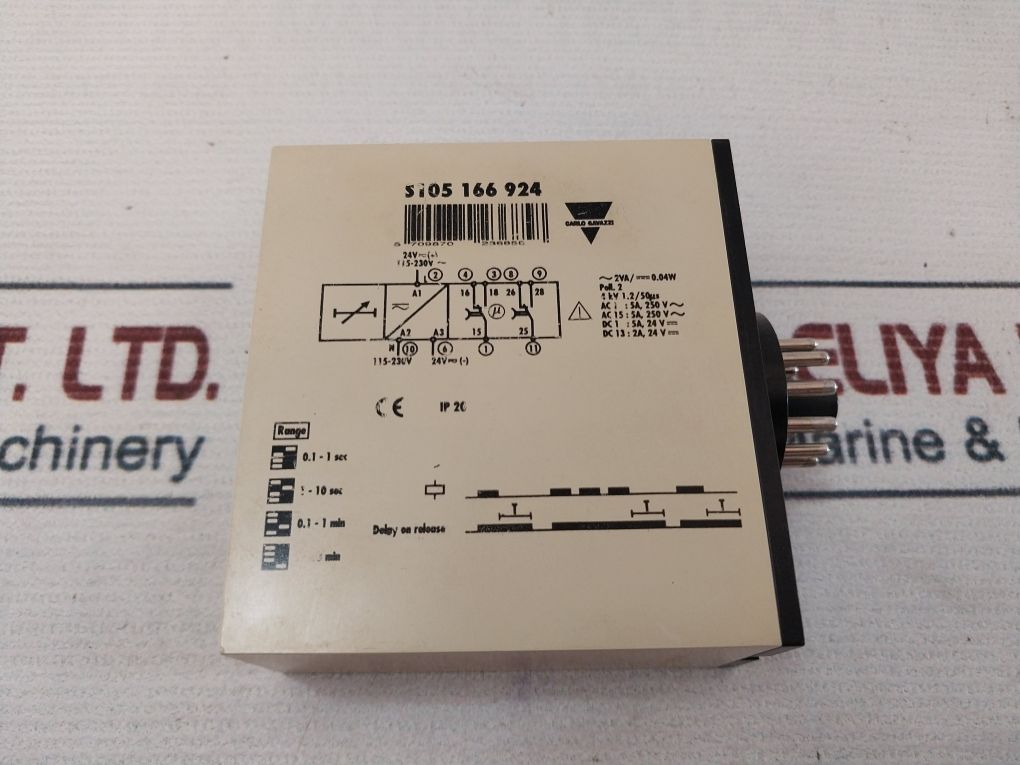 Carlo Gavazzi S105 166 924 Timer