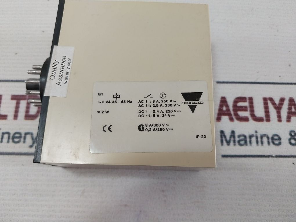 Carlo Gavazzi S 111 166 024 Plug-in Timer