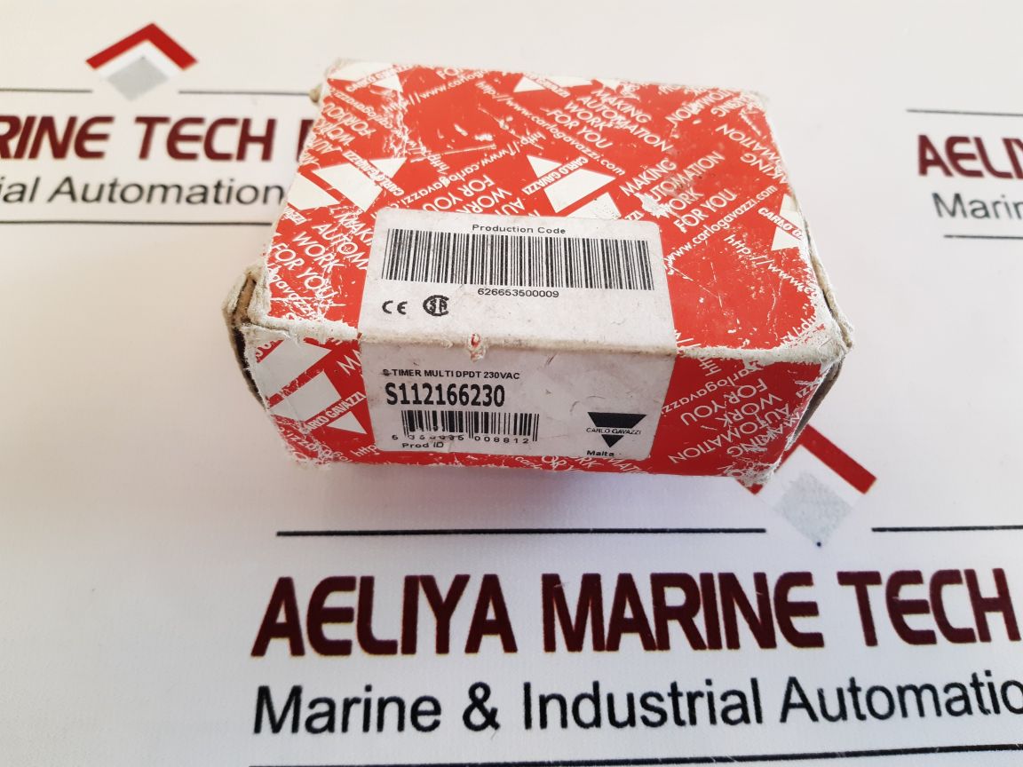 Carlo Gavazzi S 112 166 230 Interval Timer 