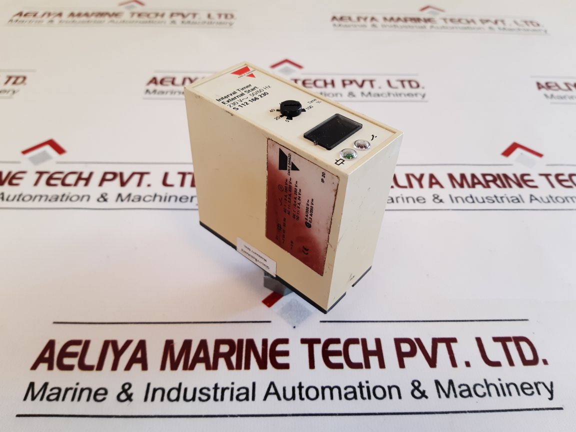 Carlo Gavazzi S 112 166 230 Interval Timer 