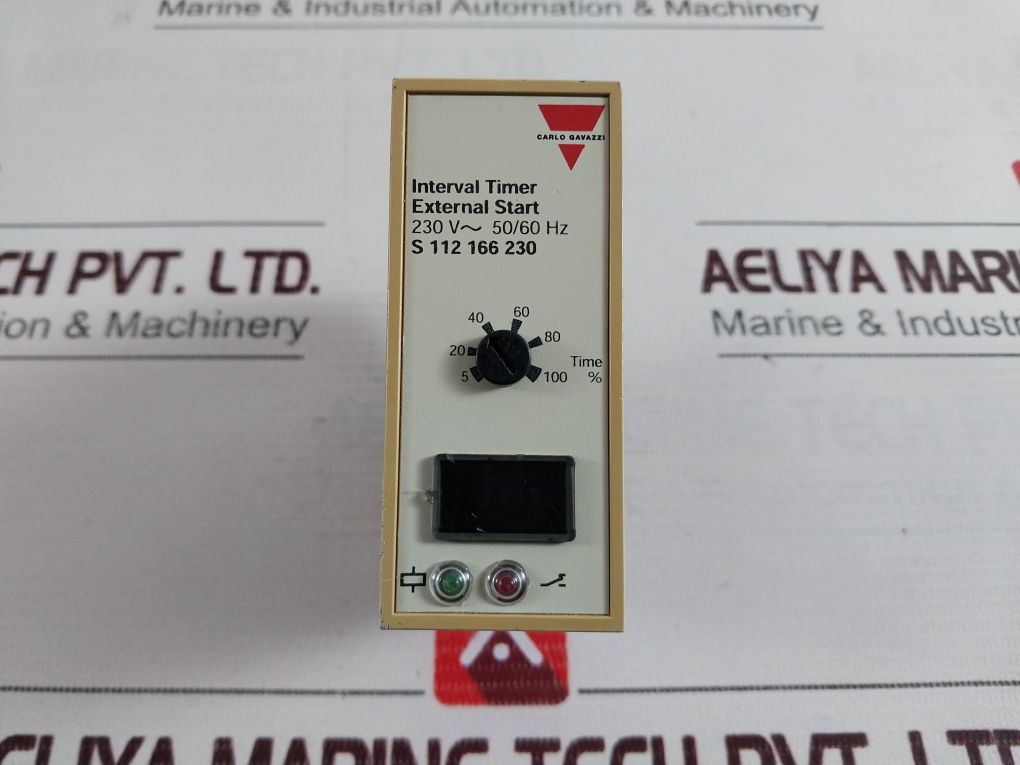 Carlo Gavazzi S 112 166 230 Interval Timer 230V
