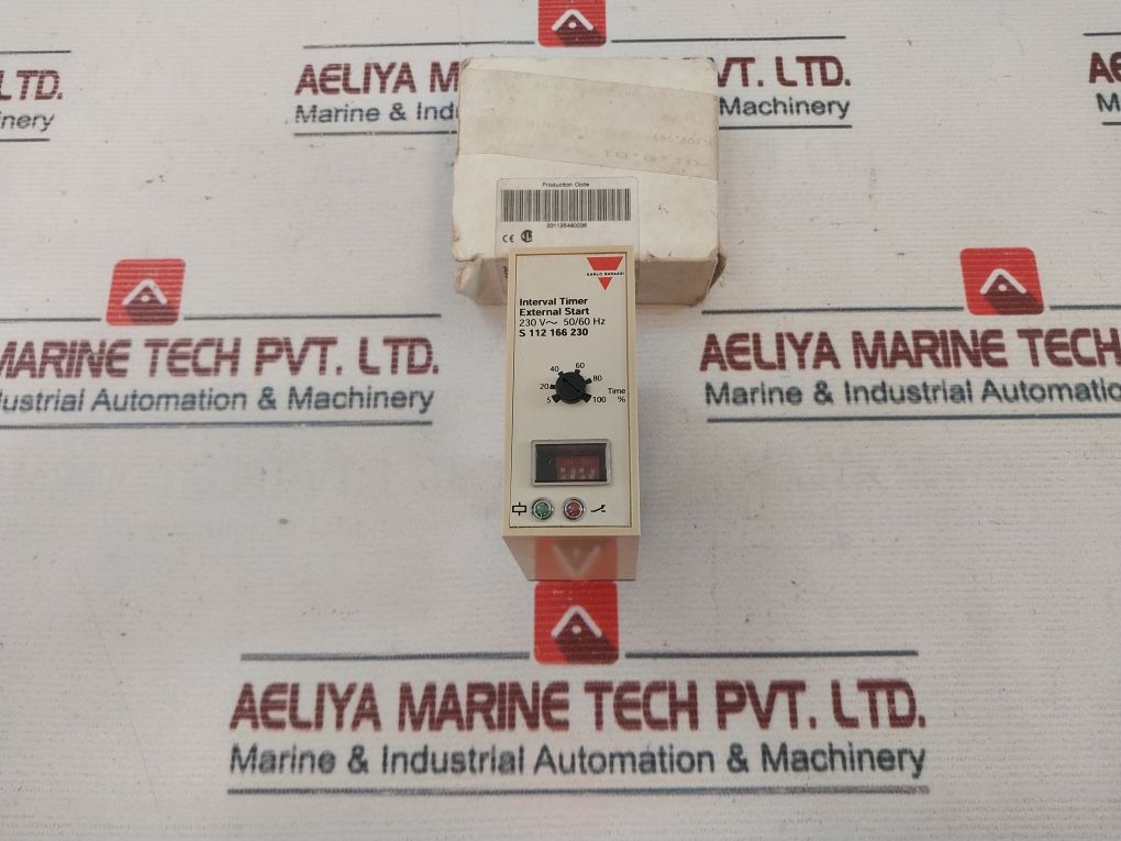 Carlo Gavazzi S 112 166 230 Interval Timer External Start
