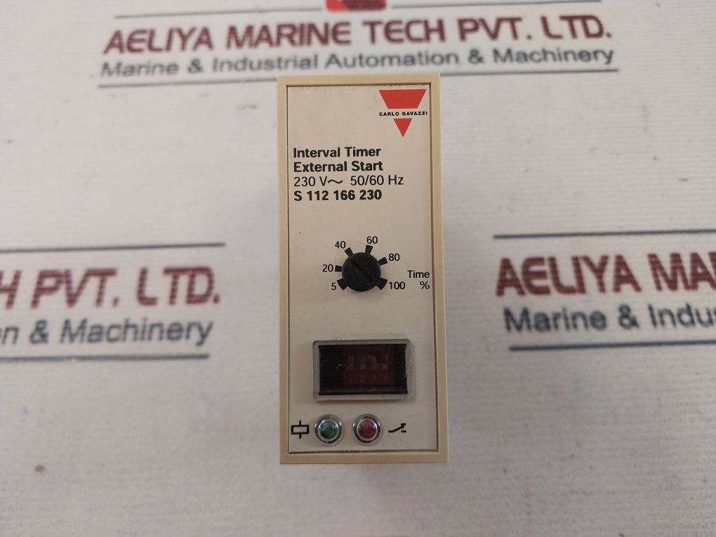 Carlo Gavazzi S 112 166 230 Interval Timer External Start