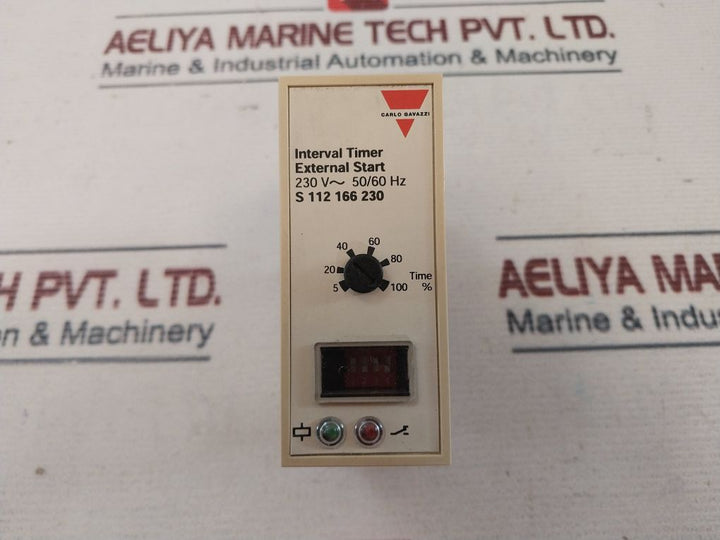 Carlo Gavazzi S 112 166 230 Interval Timer External Start