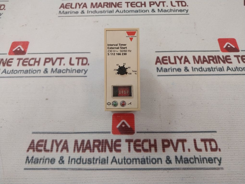 Carlo Gavazzi S 112 166 230 Interval Timer External Start