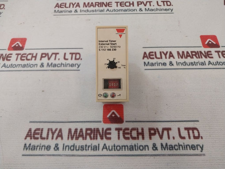 Carlo Gavazzi S 112 166 230 Interval Timer External Start