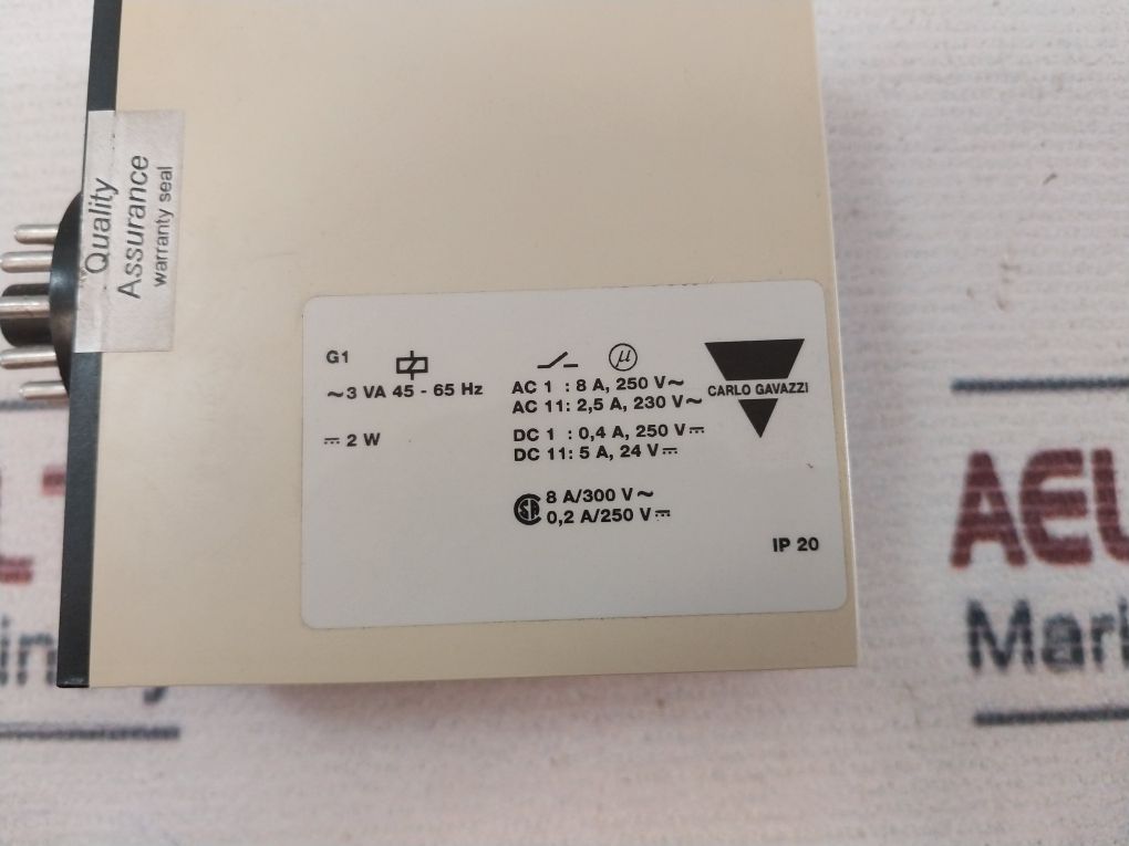 Carlo Gavazzi S 112 166 230 Interval Timer External Start